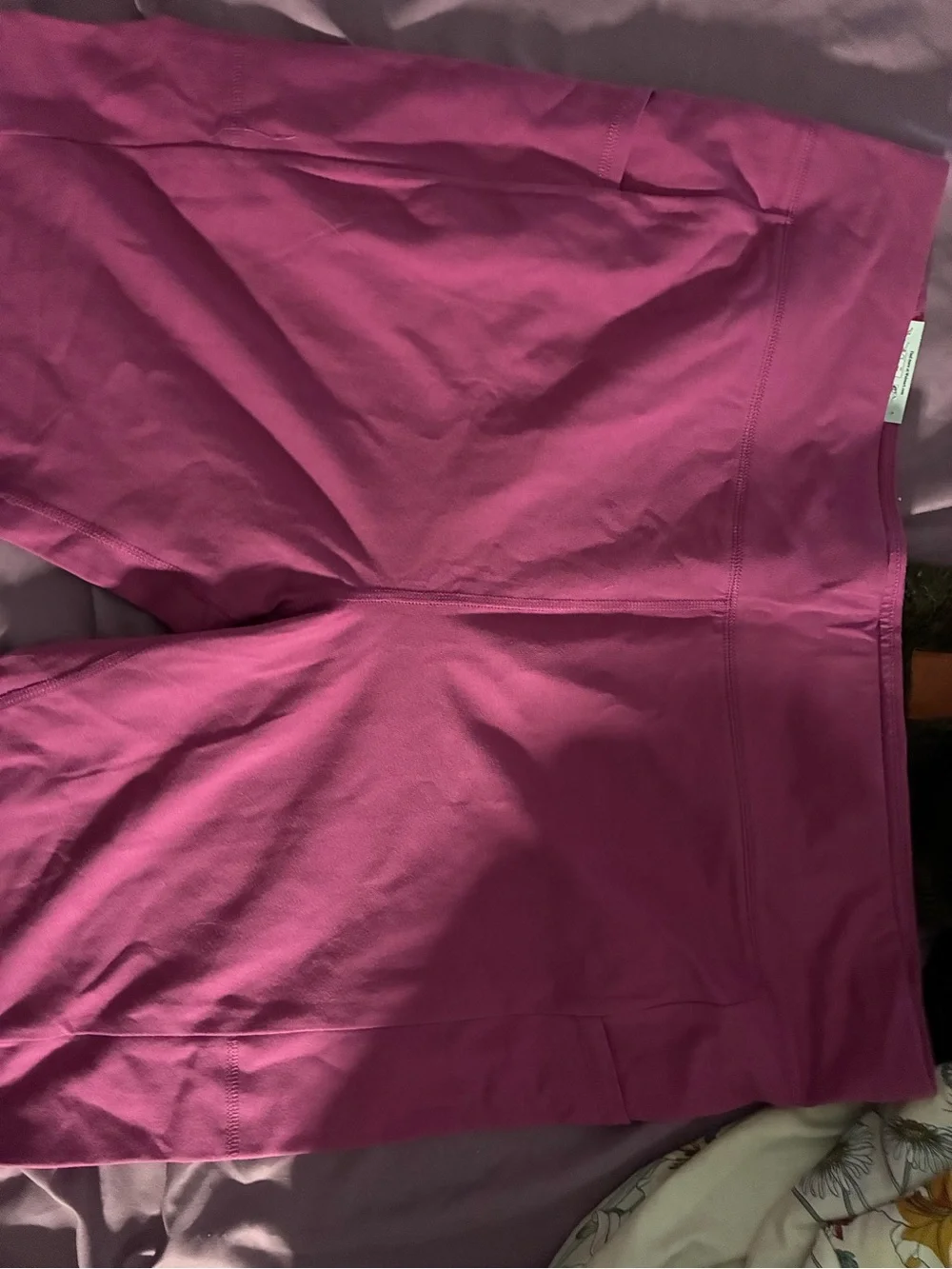 Terra & Sky High-Rise Bike Shorts in Deep Magenta - Picture 2 of 3